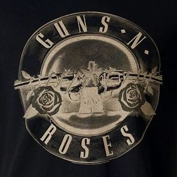Guns N' Roses Pistols Roses Logo metal rock Official T-shirt XL NWT - Picture 2 of 2